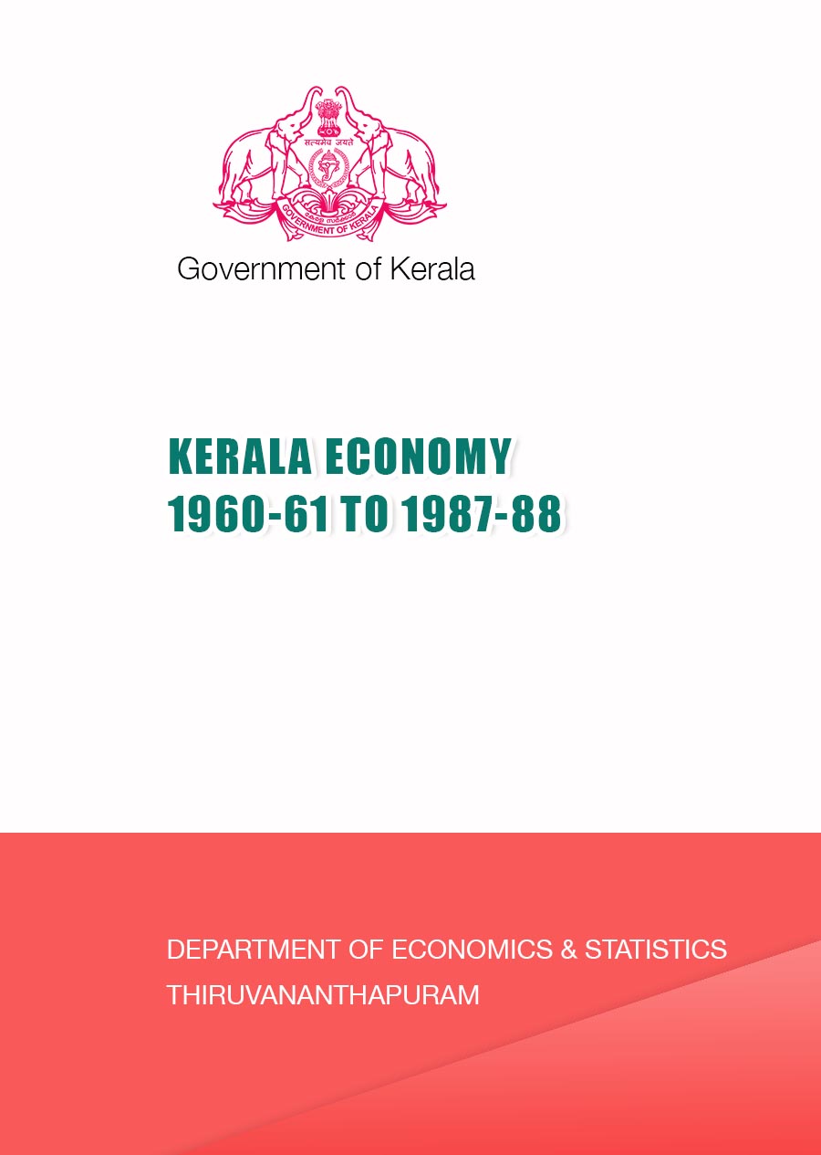 KERALA ECONOMY 1960-61 TO 1987-88