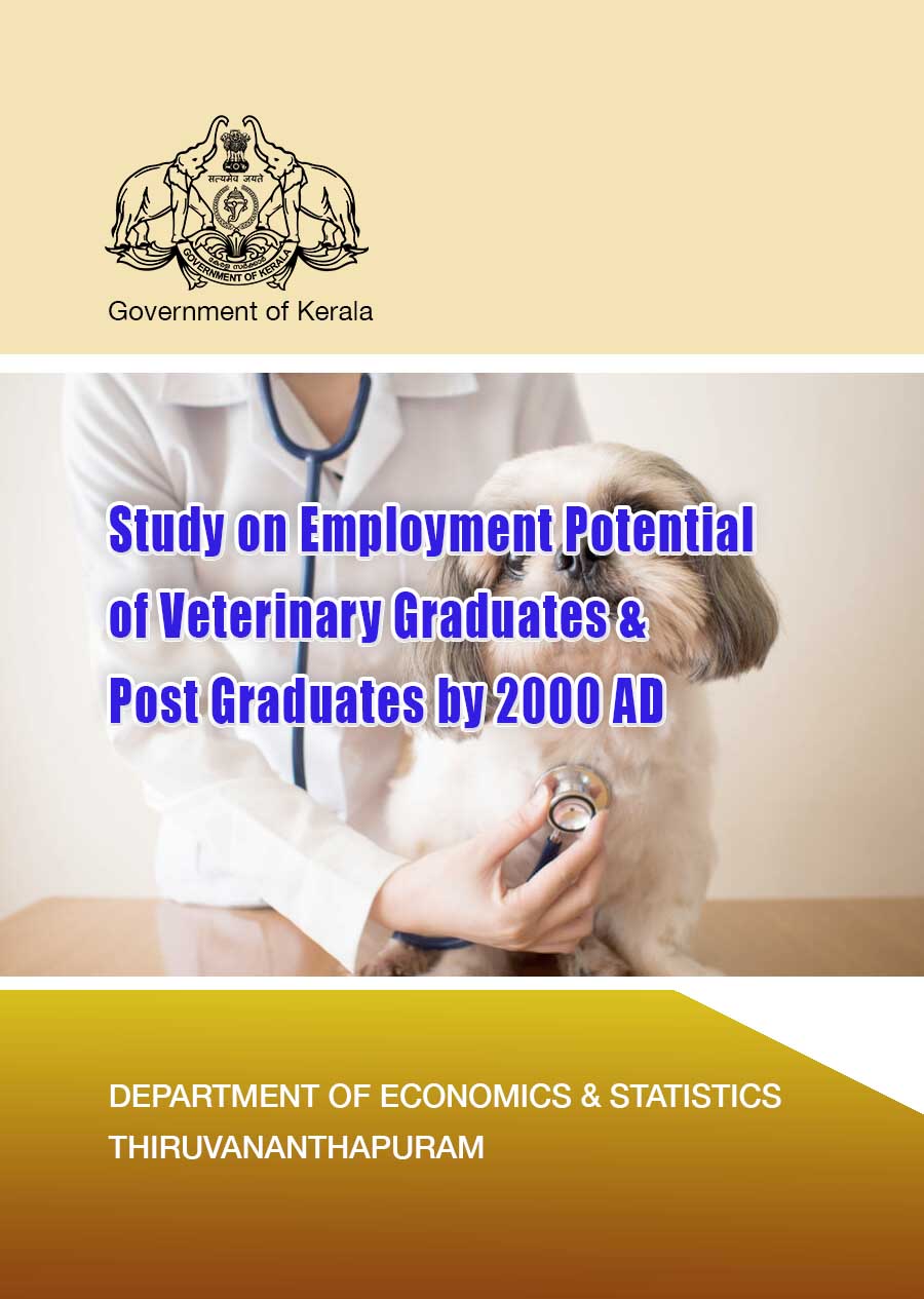 Study on Employment Potential of Veterinary Graduates & Post Graduates by 2000 AD
