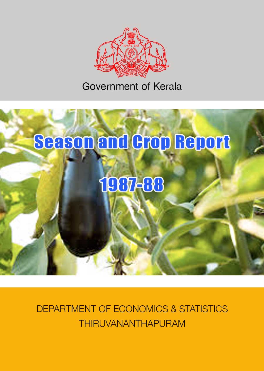 Season and Crop Report 1987-88
