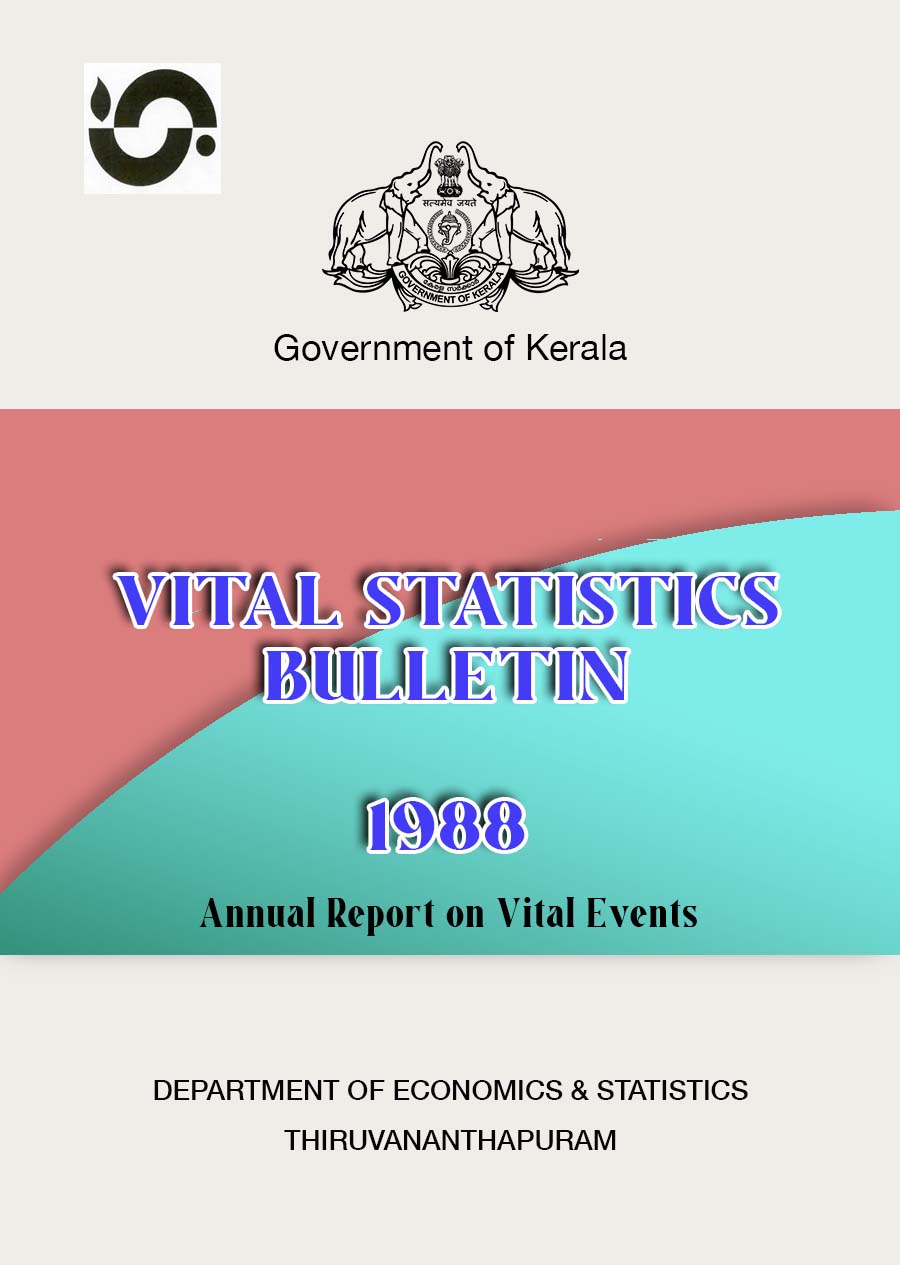 Vital Statistics Bulletin No.52 1988