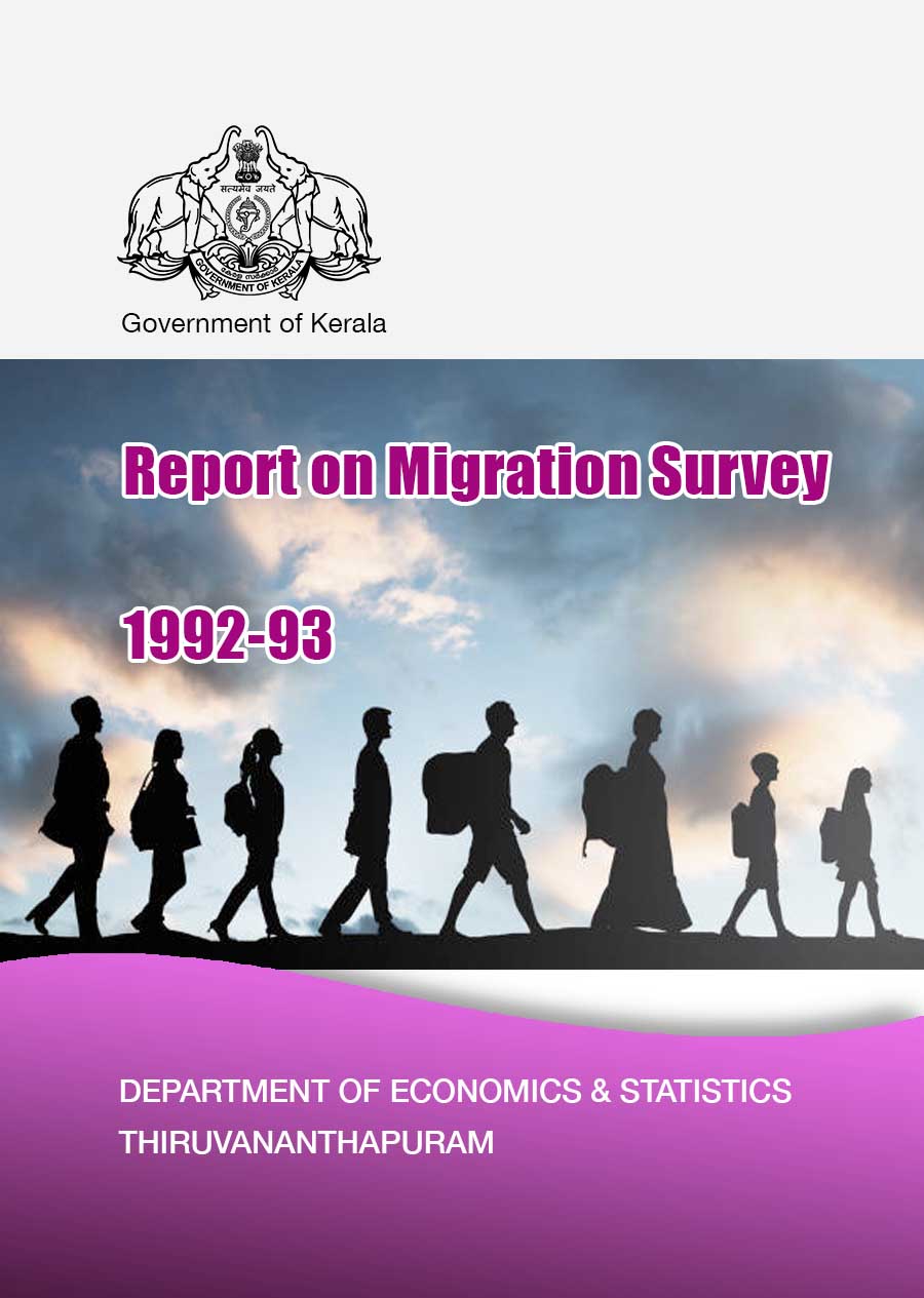 Report on Migration Survey 1992-93