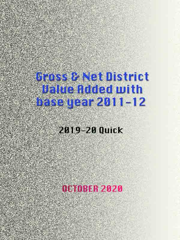 Gross & Net District value added 2019-20 Quick