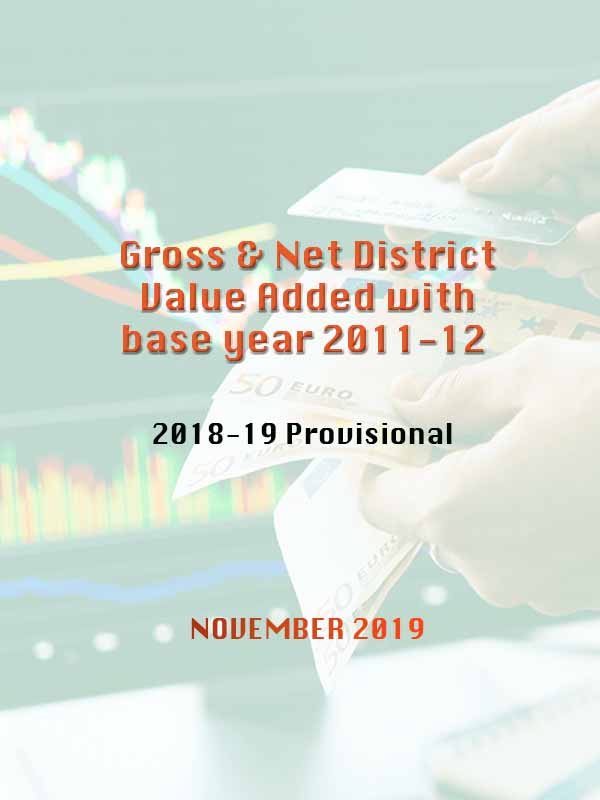 Gross & Net District value added 2018-19 provisional