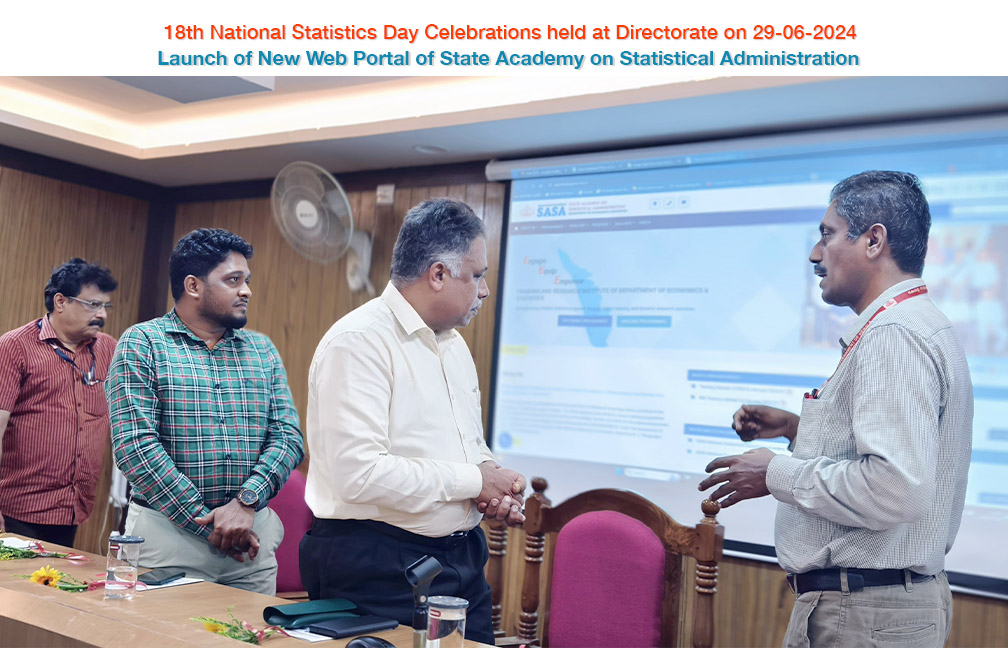Launch of new Web Portal of SASA by Dr. Saji Gopinath VC DUK & KTU