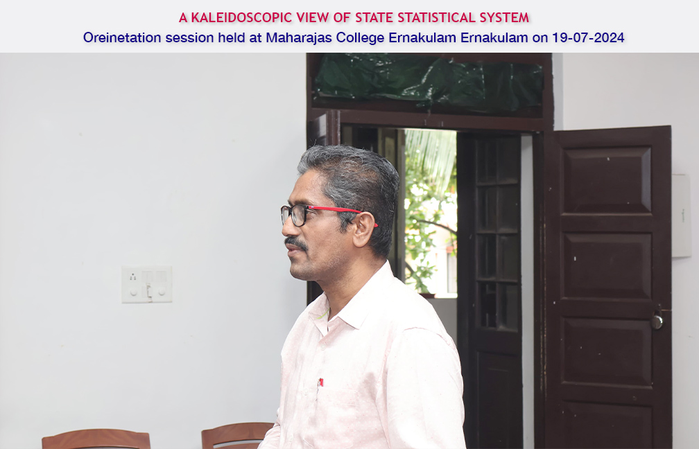 Orientation session for PG students in Maharajas College Ernakulam by Director Sreekumar B
