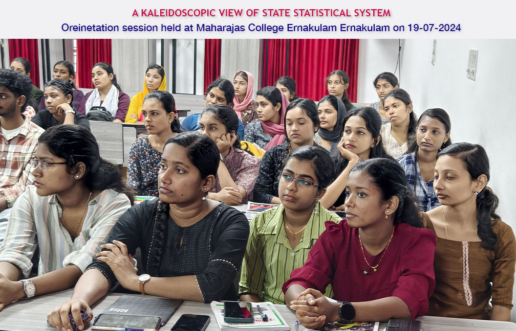 Orientation session for PG students in Maharajas College Ernakulam by Director Sreekumar B