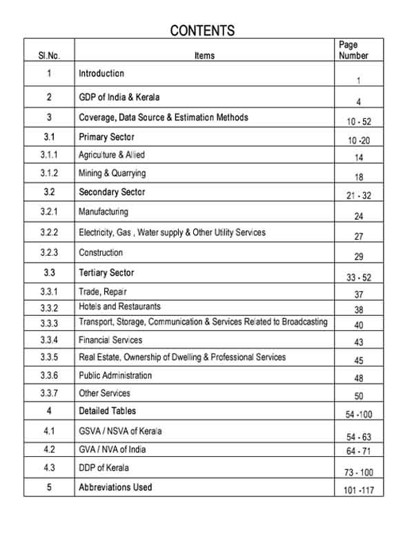 GSDP of Kerala & India from 2011-12 to 2017-18