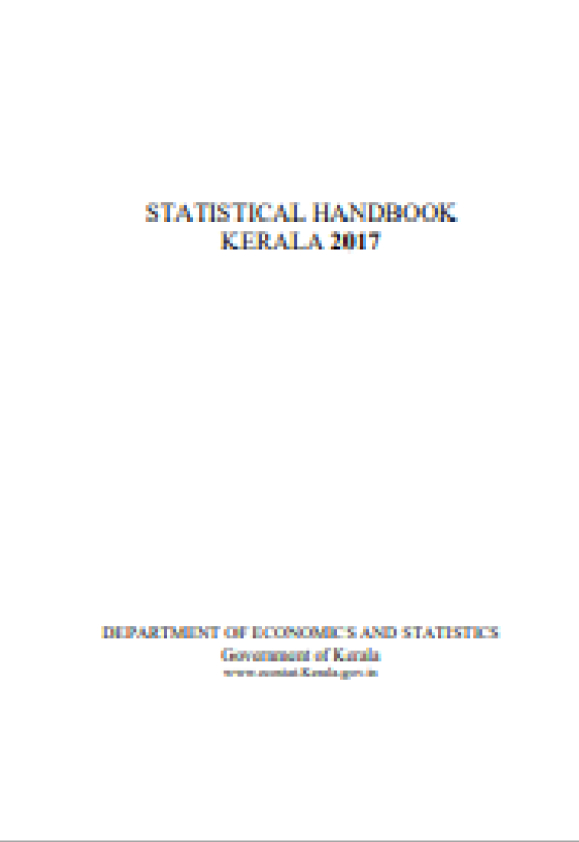 Statistical Handbook Kerala 2017