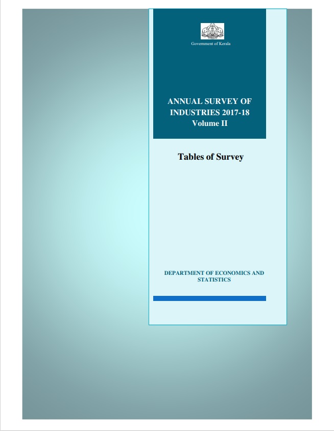 Annual Survey of Industries  2017-18 Volume II