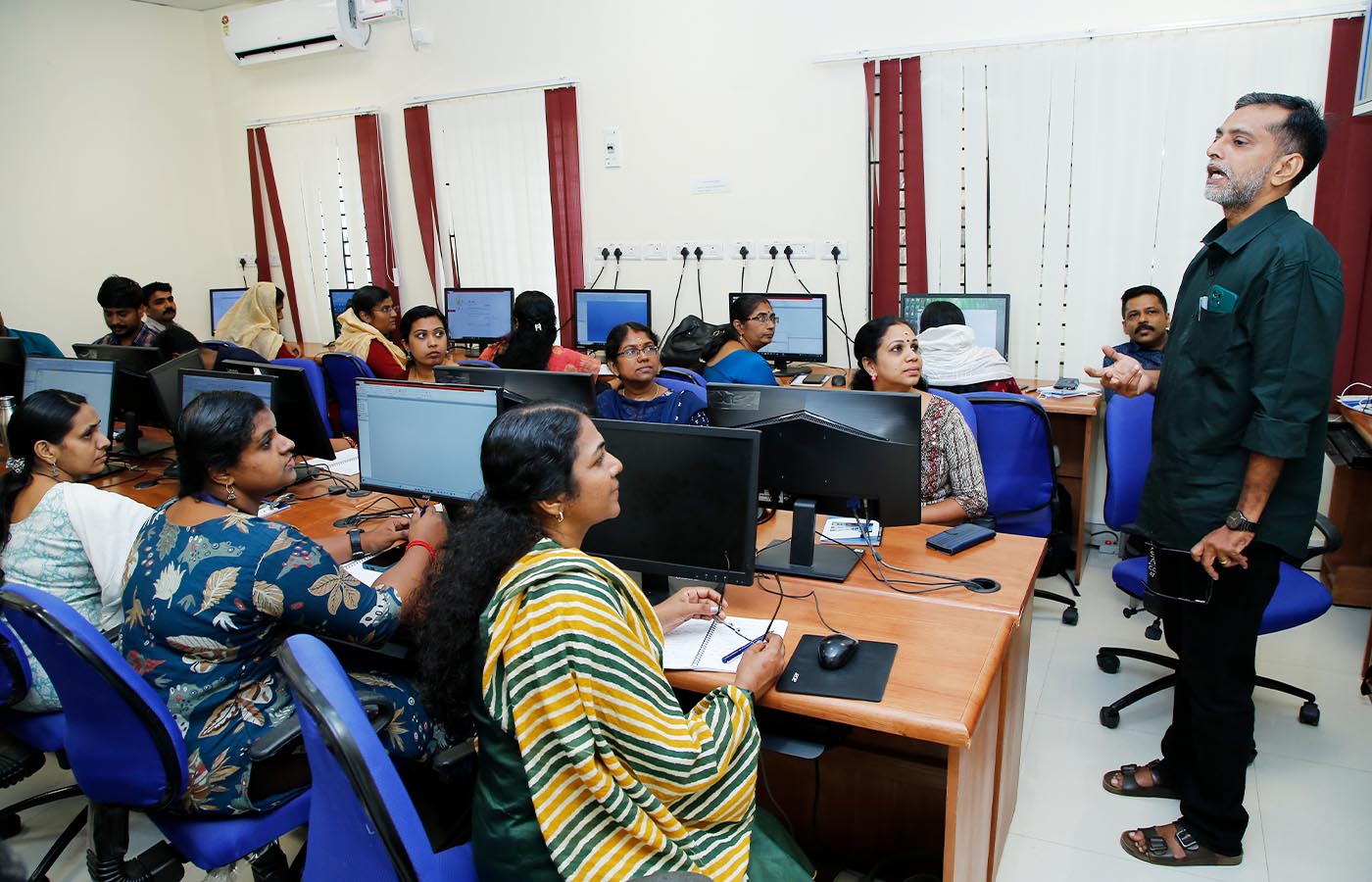 Training on Database Management in MS Access held at SASA on 24 and 25 Feb 2025.