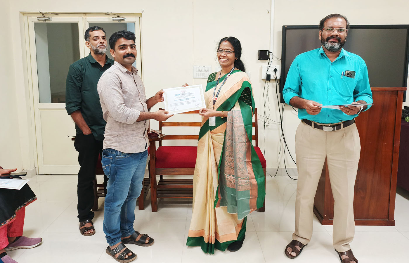 Training on Database Management in MS Access held at SASA on 24 and 25 Feb 2025.