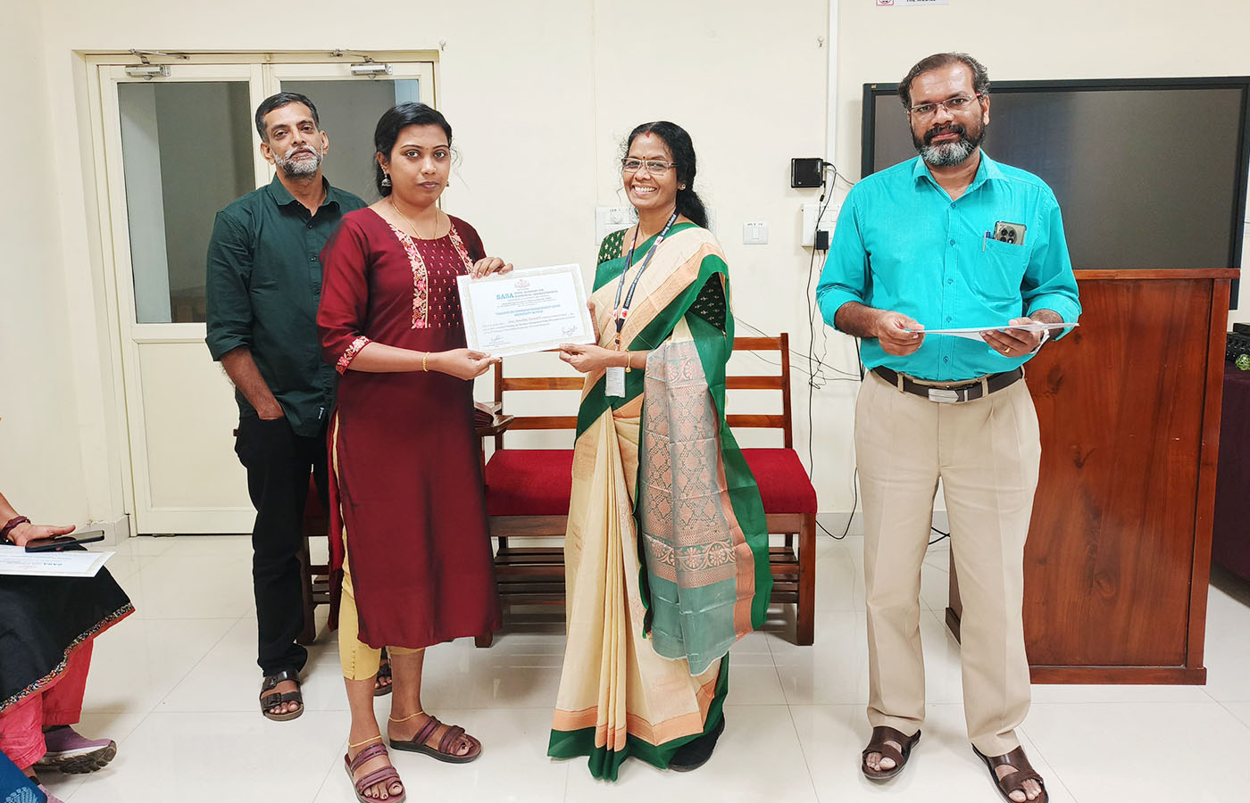 Training on Database Management in MS Access held at SASA on 24 and 25 Feb 2025.