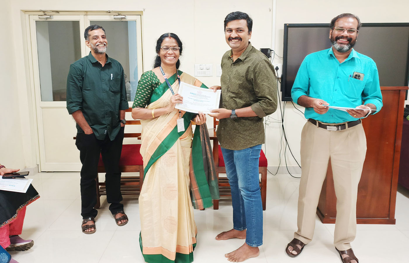 Training on Database Management in MS Access held at SASA on 24 and 25 Feb 2025.