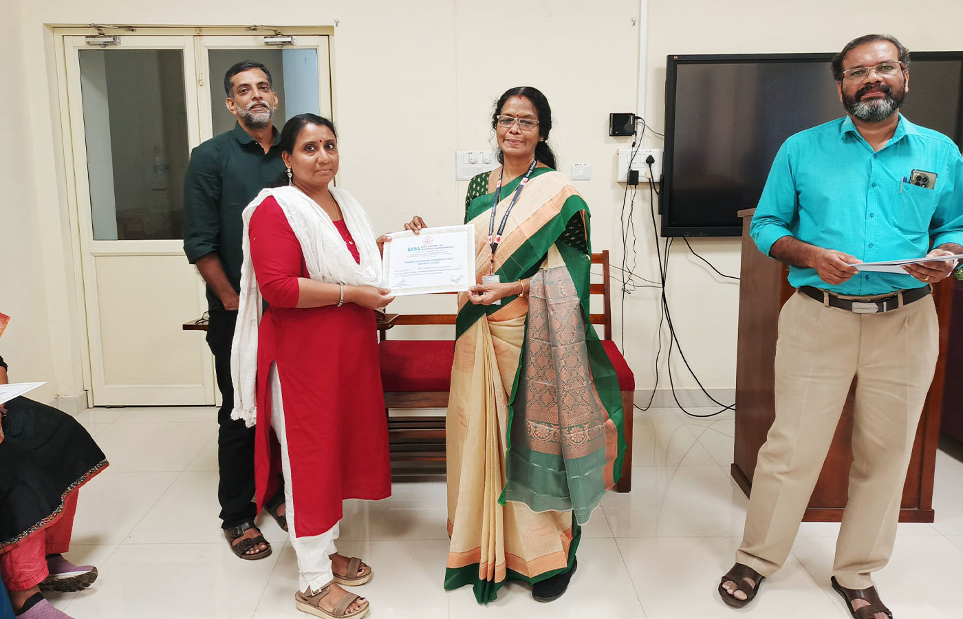 Training on Database Management in MS Access held at SASA on 24 and 25 Feb 2025.