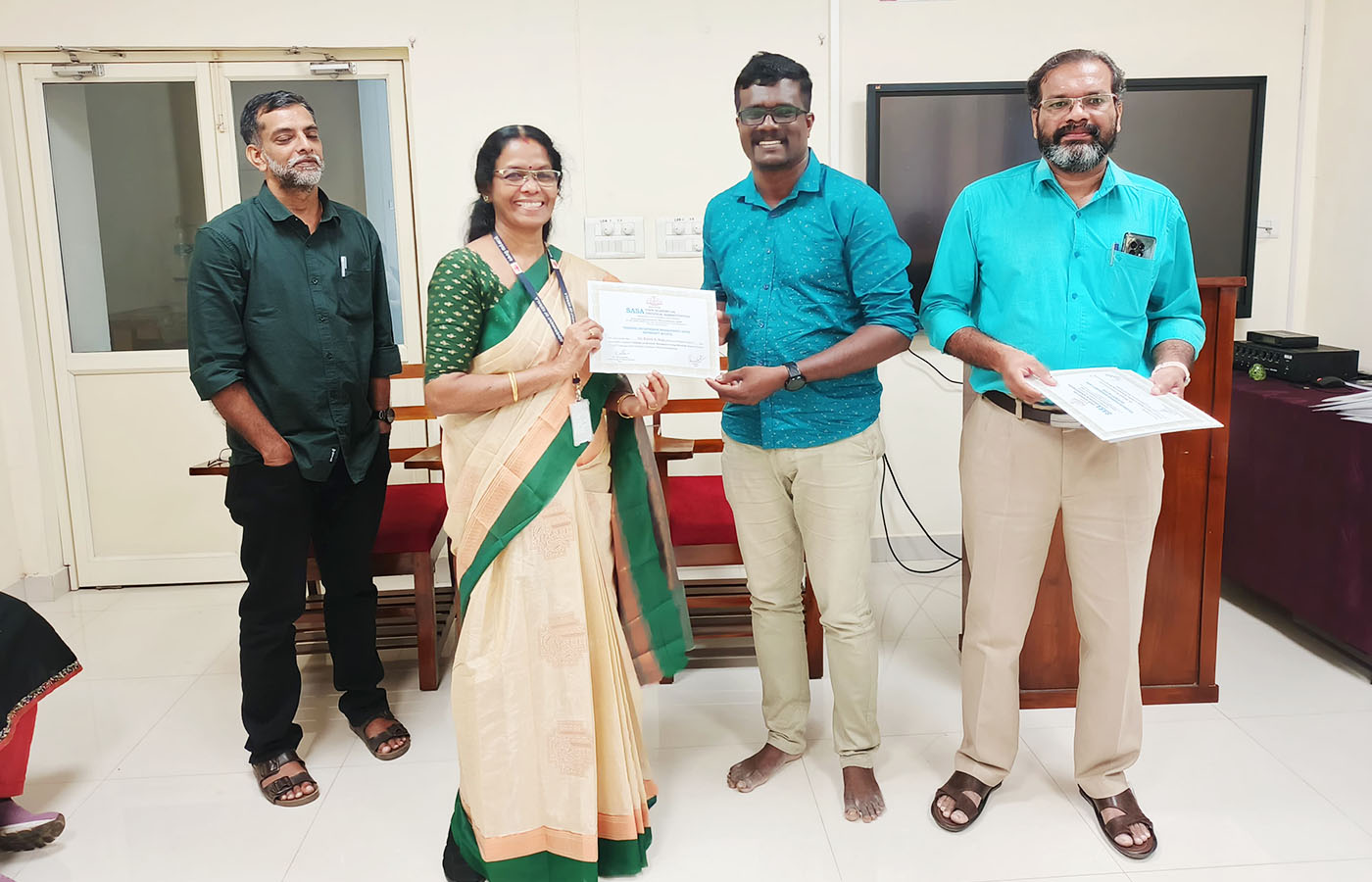 Training on Database Management in MS Access held at SASA on 24 and 25 Feb 2025.