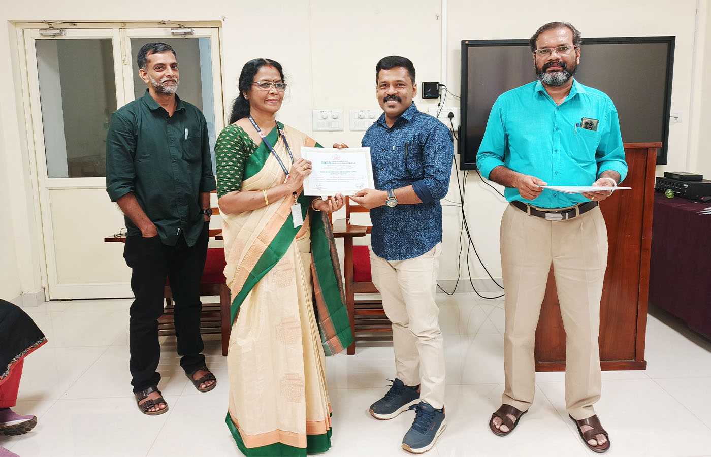 Training on Database Management in MS Access held at SASA on 24 and 25 Feb 2025.