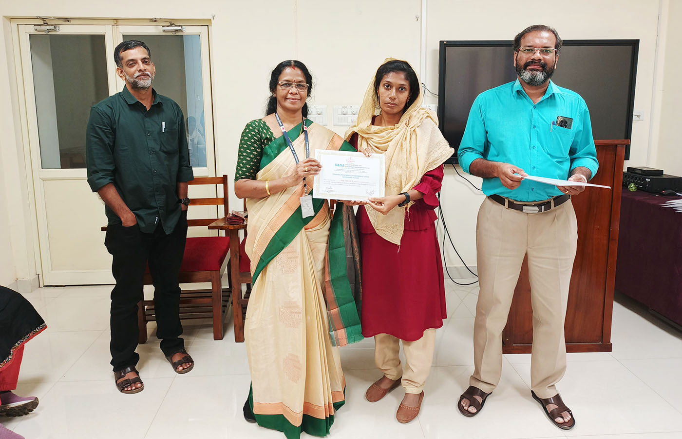 Training on Database Management in MS Access held at SASA on 24 and 25 Feb 2025.
