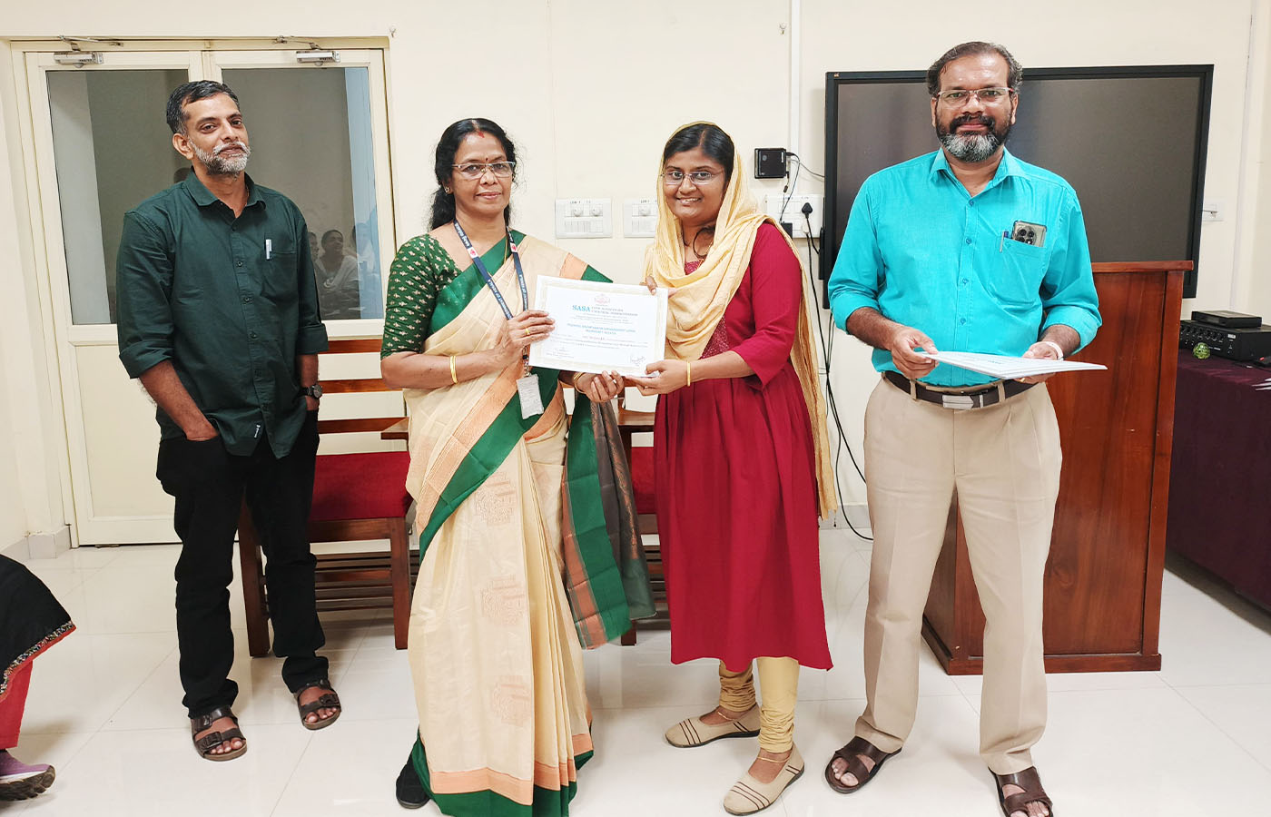 Training on Database Management in MS Access held at SASA on 24 and 25 Feb 2025.