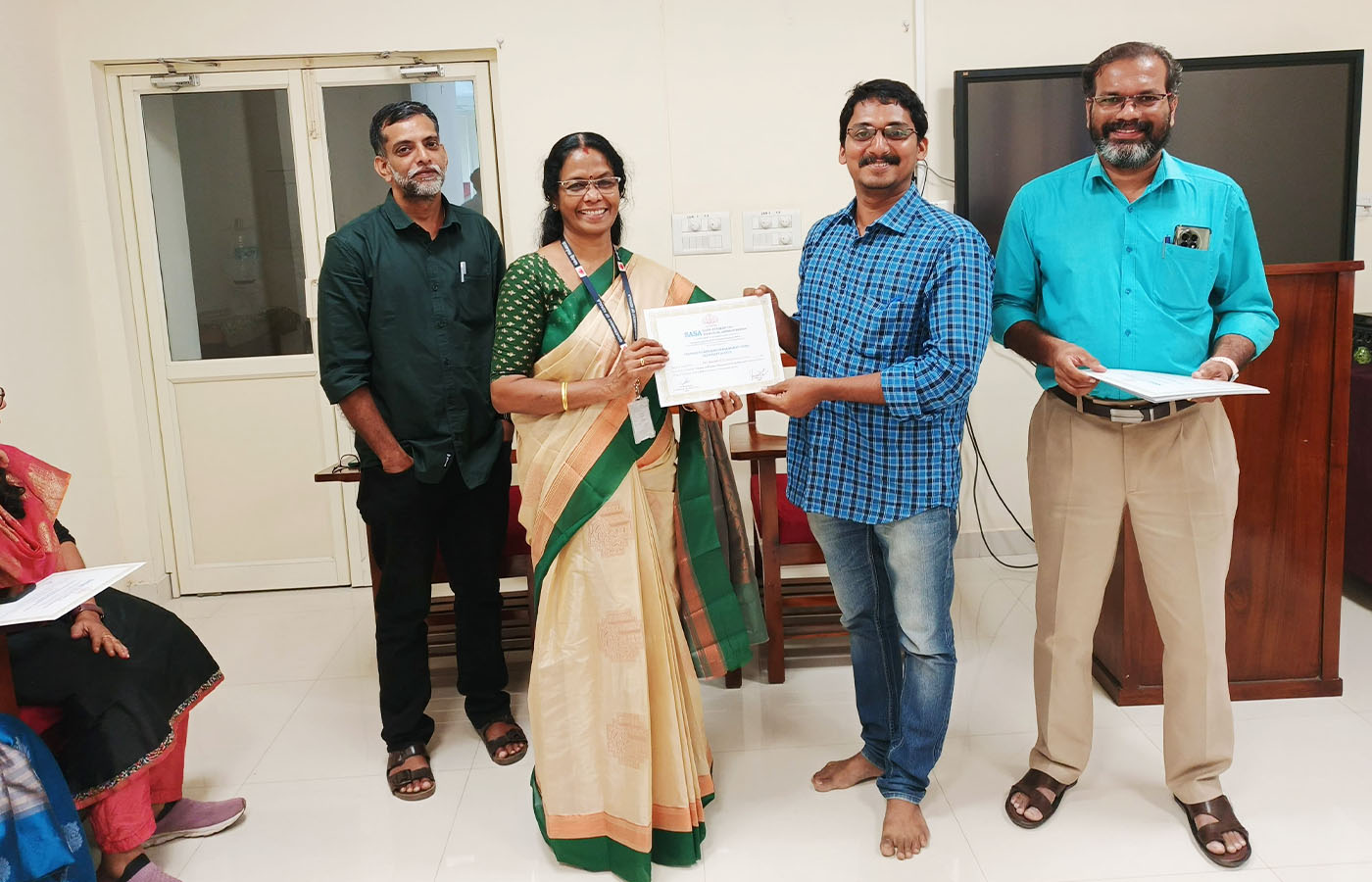 Training on Database Management in MS Access held at SASA on 24 and 25 Feb 2025.