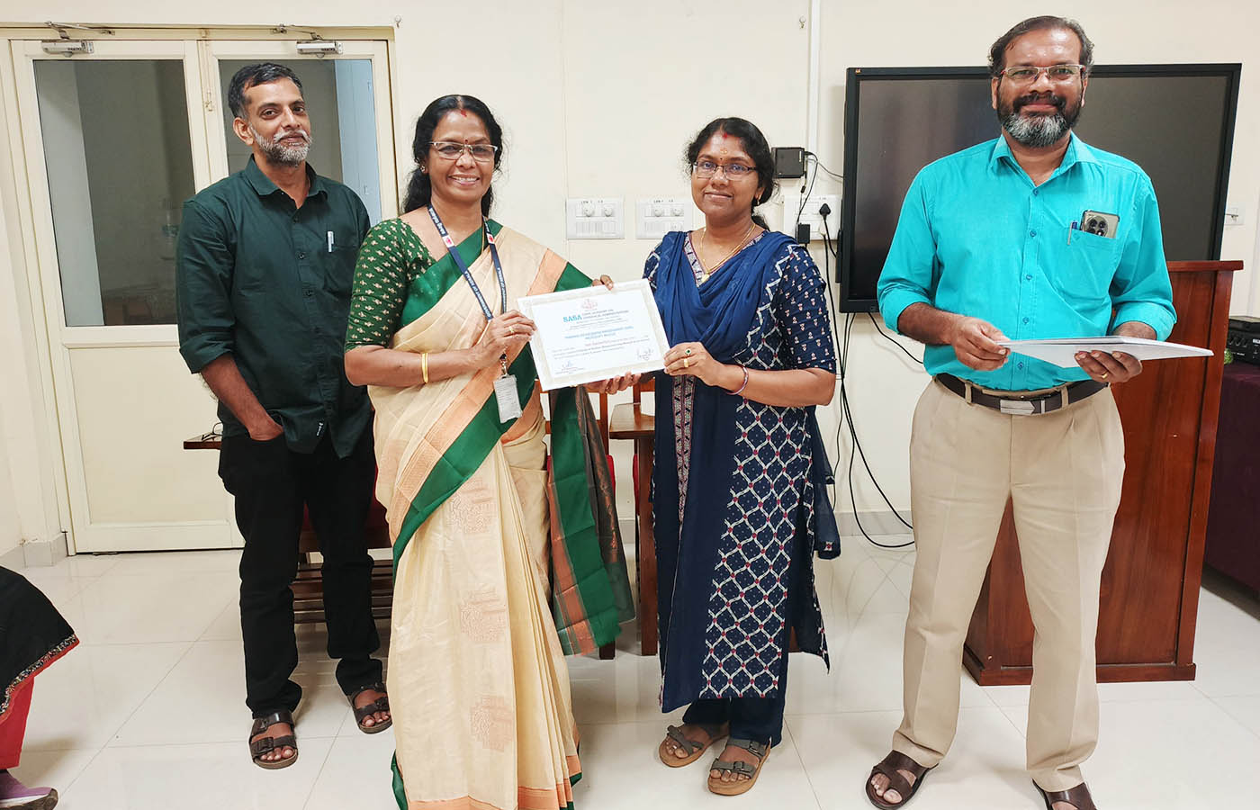 Training on Database Management in MS Access held at SASA on 24 and 25 Feb 2025.