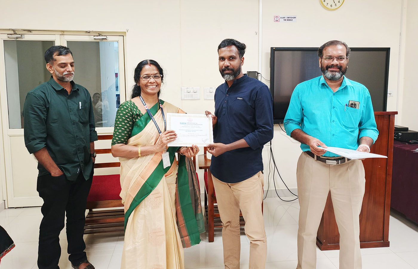 Training on Database Management in MS Access held at SASA on 24 and 25 Feb 2025.