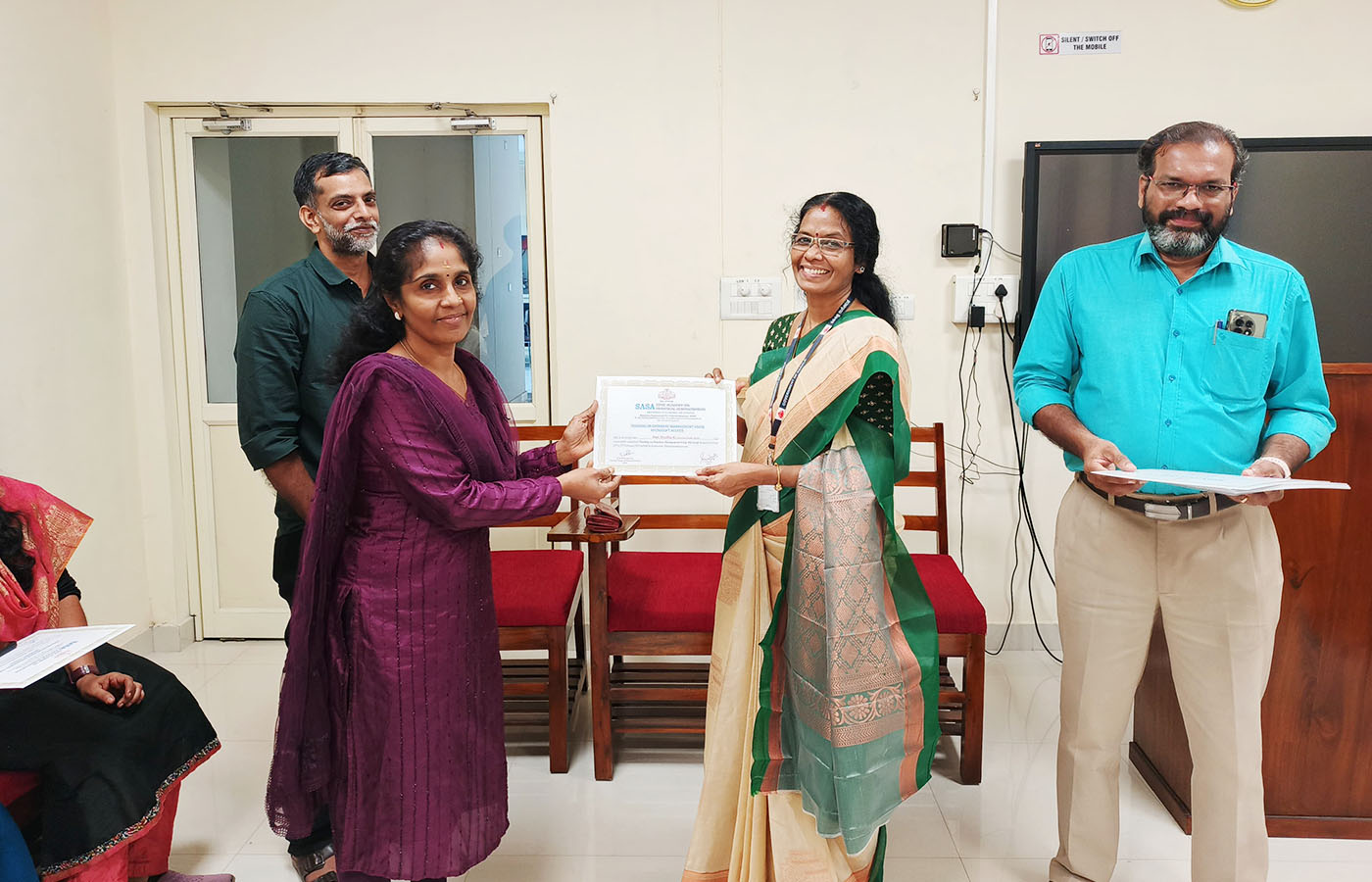 Training on Database Management in MS Access held at SASA on 24 and 25 Feb 2025.