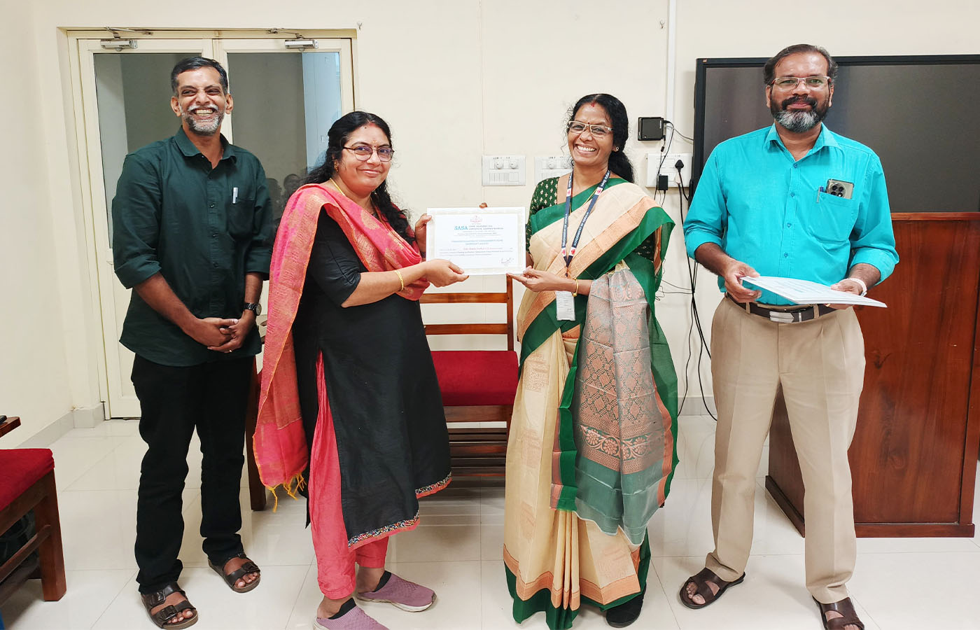 Training on Database Management in MS Access held at SASA on 24 and 25 Feb 2025.