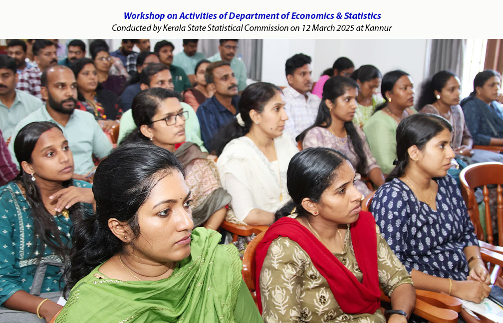 Workshopn on activities of DES conducted by Statistical Commission at Kannur on 12-03-2025.