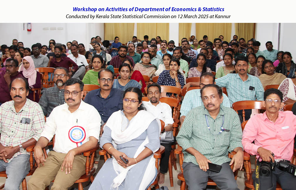 Workshopn on activities of DES conducted by Statistical Commission at Kannur on 12-03-2025.