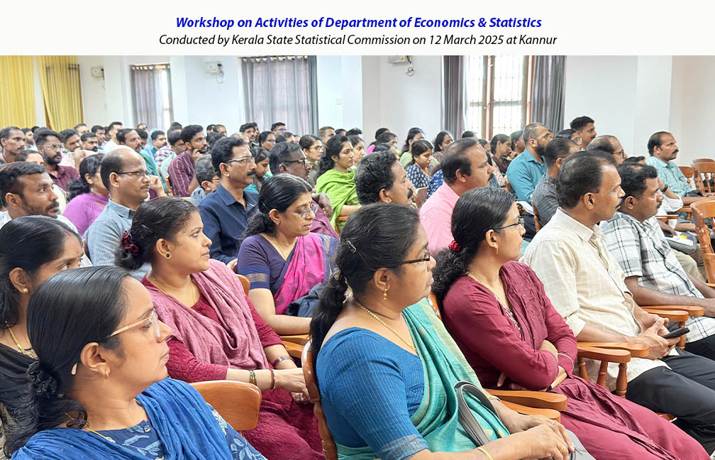 Workshopn on activities of DES conducted by Statistical Commission at Kannur on 12-03-2025.