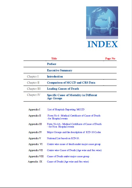 Report on Medical Certificate on Cause of Death 2015