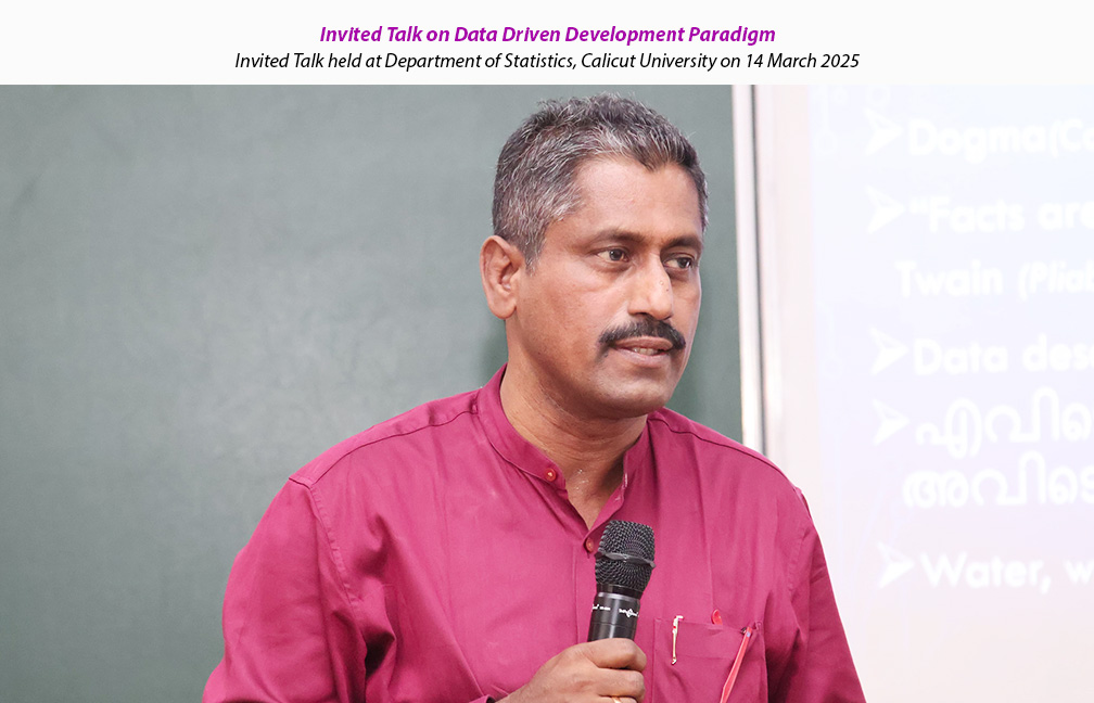 Invited Talk at Calicut University 14-03-2025