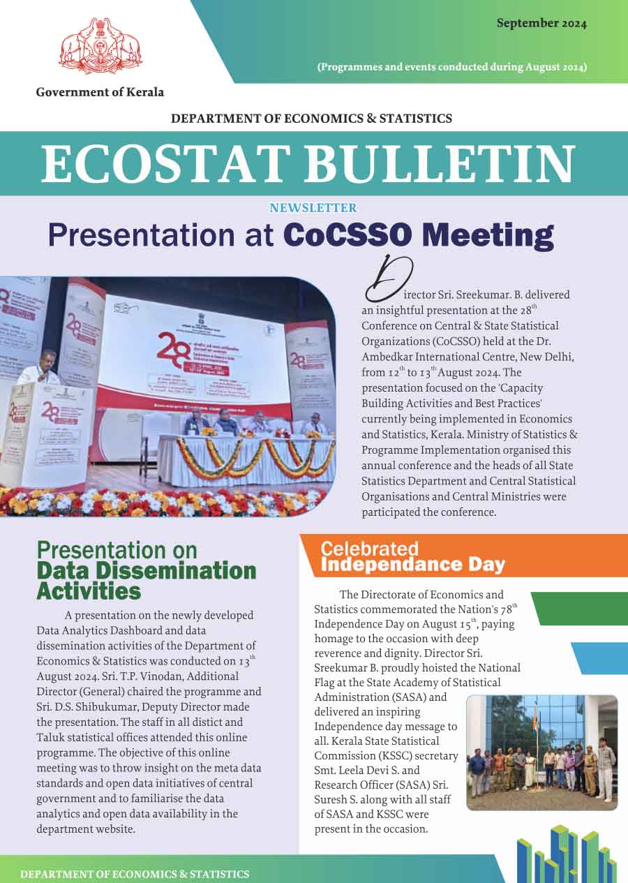 Ecostat Bulletin September 2024