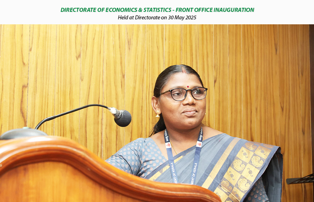 Front office inauguration held at Directorate on 30-05-2025, inaugurated by Dr. T M Thomas Isaac, Former Finance Minister Kerala.