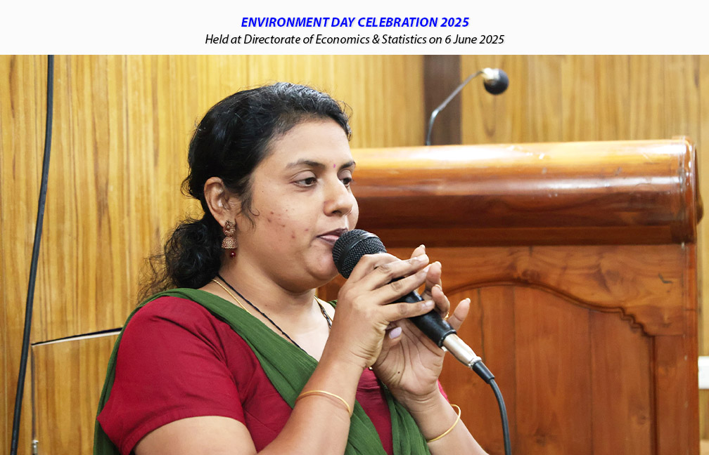 Environment day celebration held at Directorate of Economics & Statistics on 06-06-2025