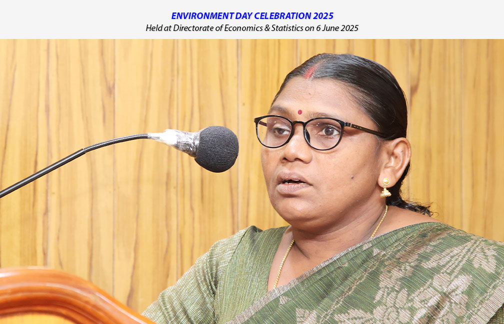 Environment day celebration held at Directorate of Economics & Statistics on 06-06-2025