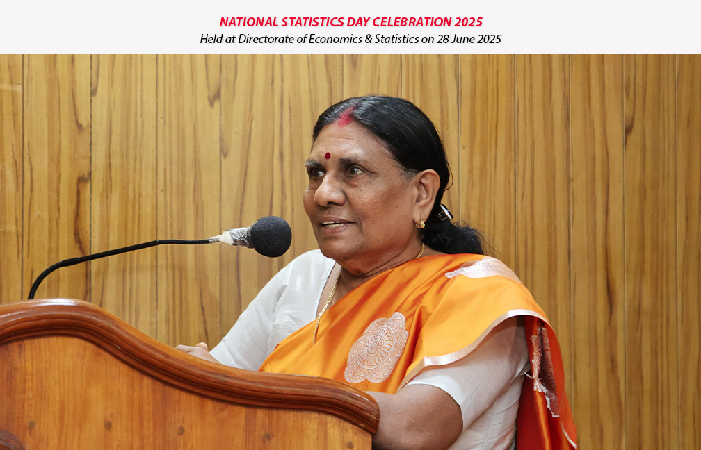 National Statistics Day celebration held at Directorate of Economics & Statisticson 28 June 2025.