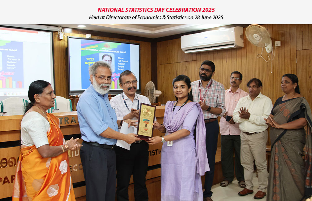 National Statistics Day celebration held at Directorate of Economics & Statisticson 28 June 2025.