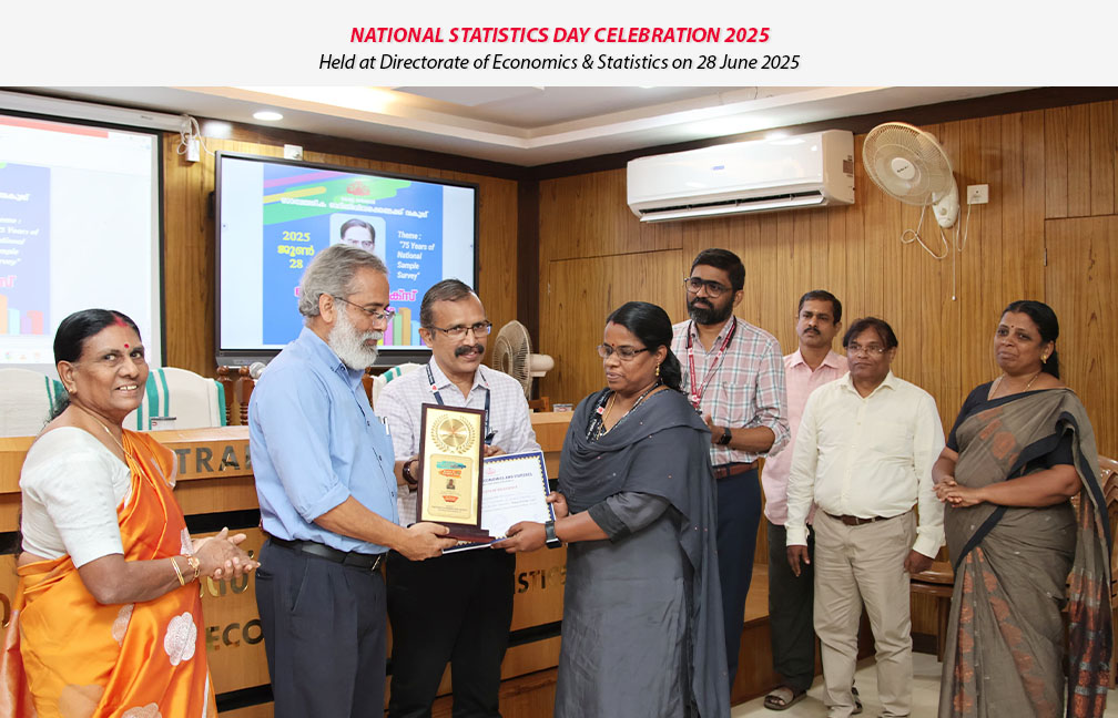 National Statistics Day celebration held at Directorate of Economics & Statisticson 28 June 2025.