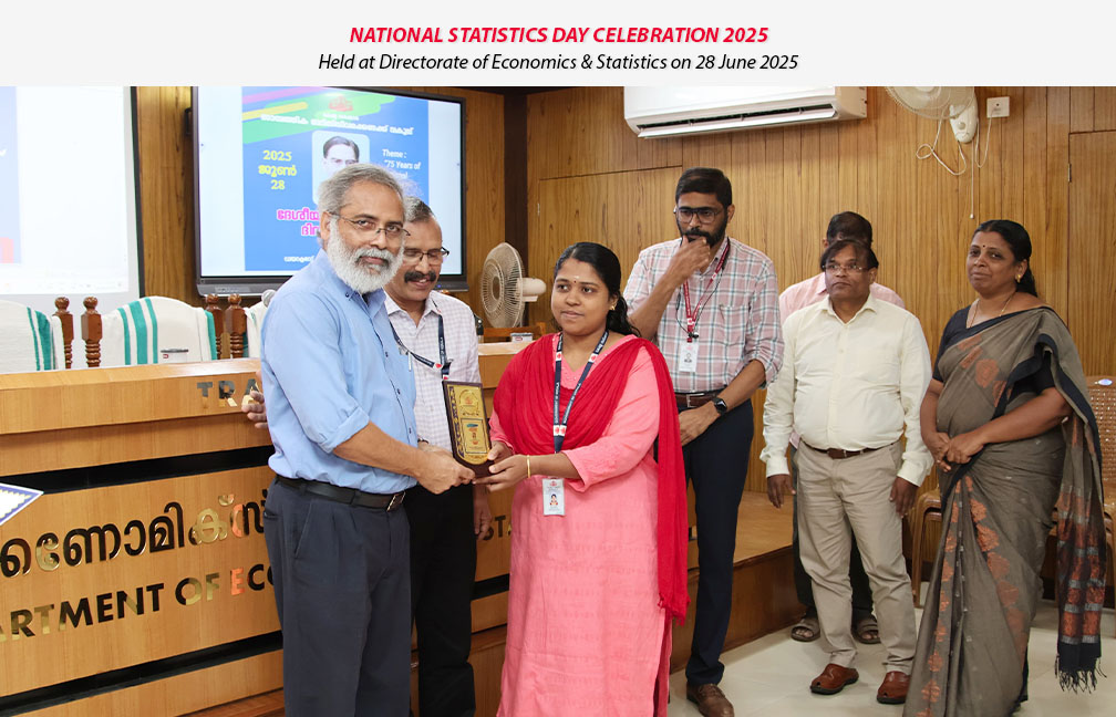 National Statistics Day celebration held at Directorate of Economics & Statisticson 28 June 2025.
