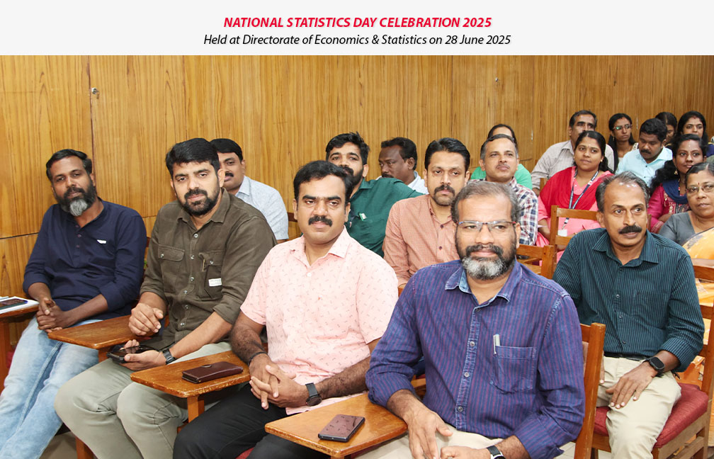 National Statistics Day celebration held at Directorate of Economics & Statisticson 28 June 2025.