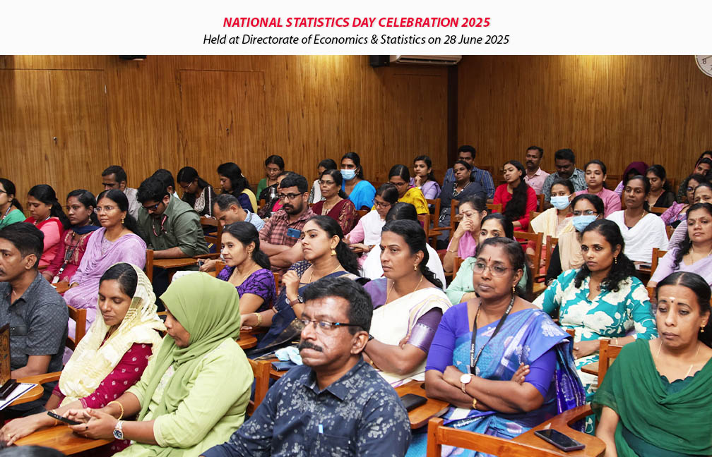 National Statistics Day celebration held at Directorate of Economics & Statisticson 28 June 2025.