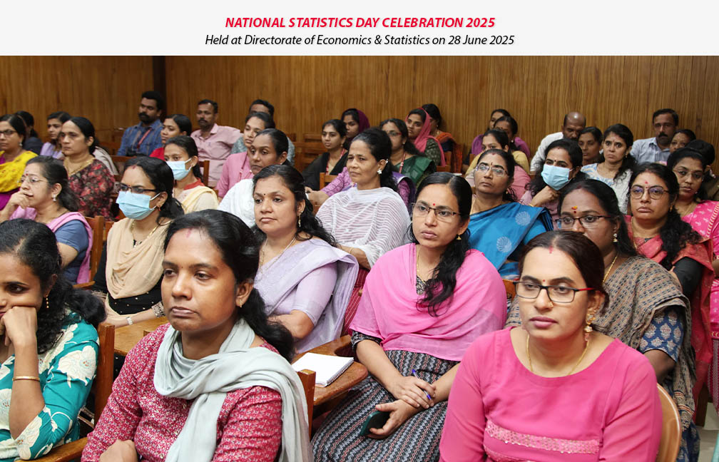 National Statistics Day celebration held at Directorate of Economics & Statisticson 28 June 2025.