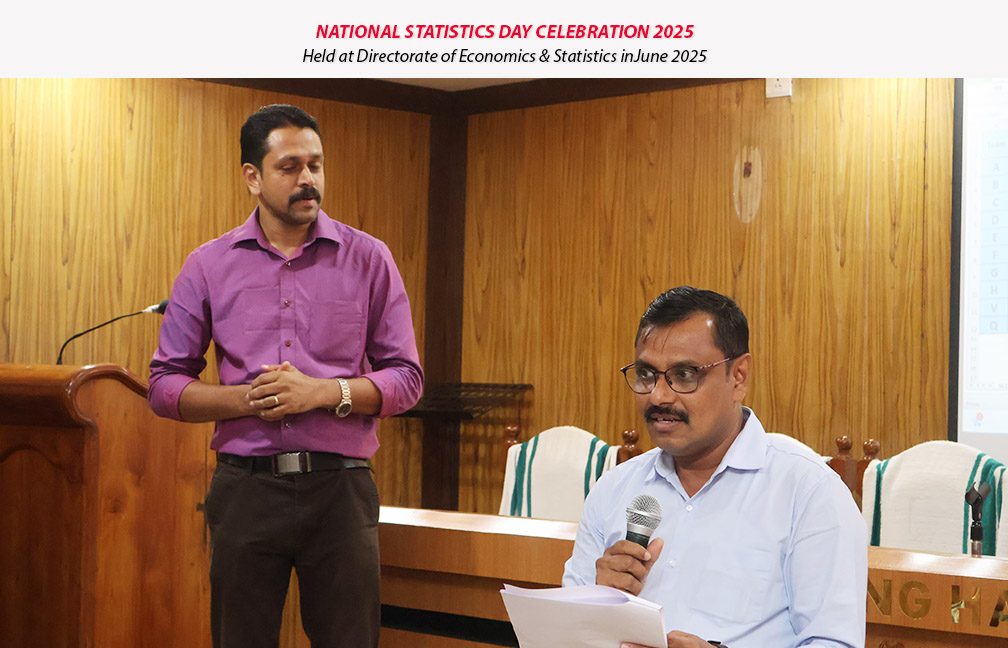 Quiz programme held in connection with the National Statistics Day celebration in June 2025