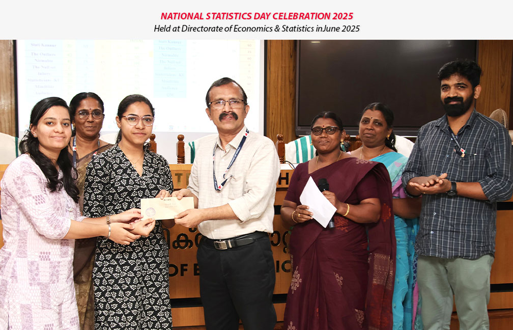 Quiz programme held in connection with the National Statistics Day celebration in June 2025