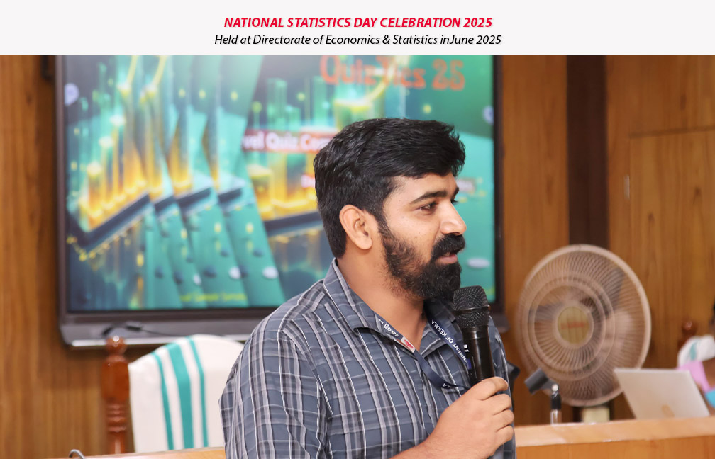 Quiz programme held in connection with the National Statistics Day celebration in June 2025