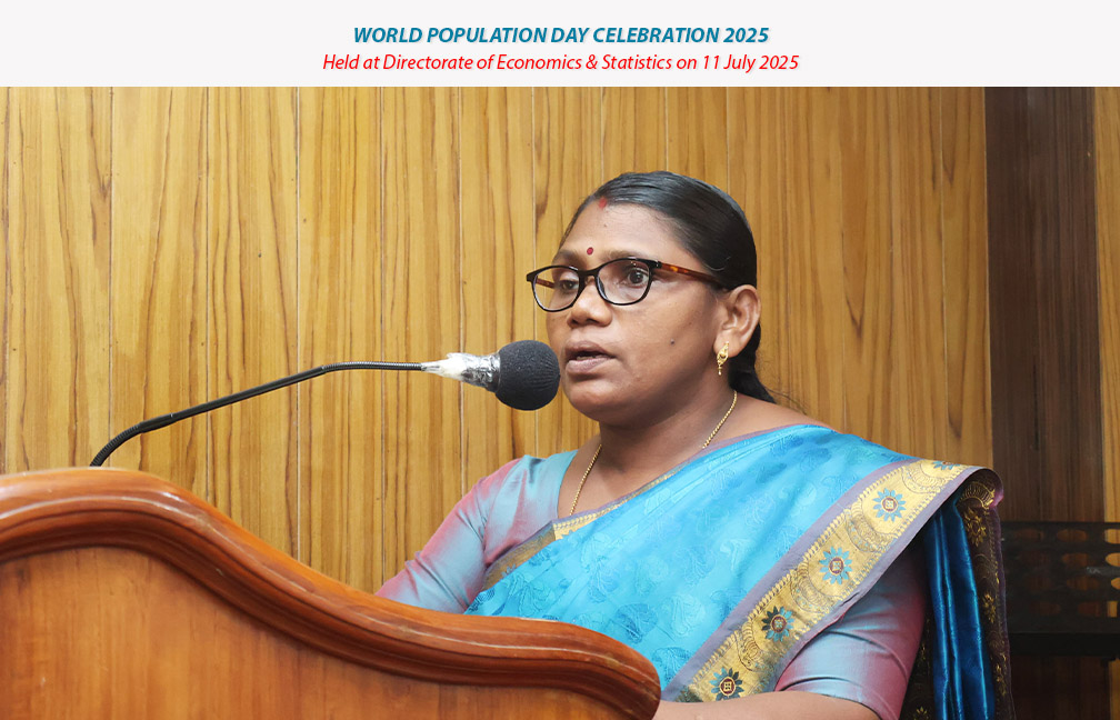 World Population day celebration held at Directorate of Economics & Statistics on 11-07-2025