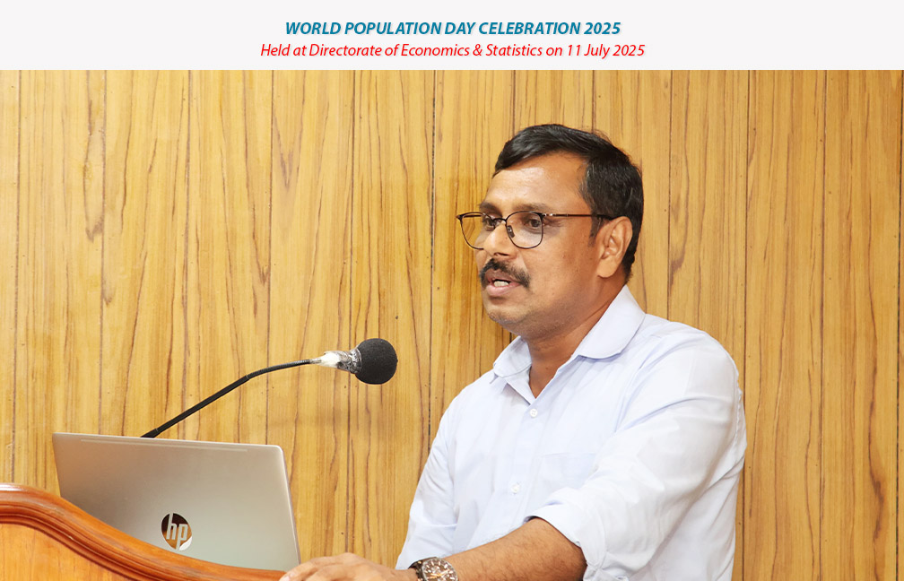 World Population day celebration held at Directorate of Economics & Statistics on 11-07-2025