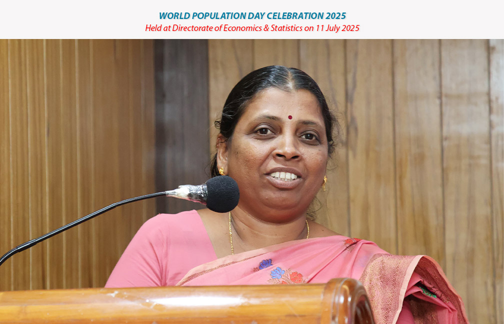 World Population day celebration held at Directorate of Economics & Statistics on 11-07-2025