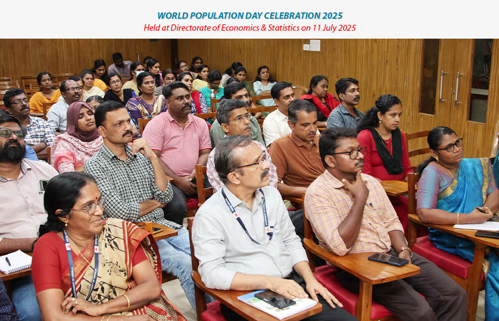 World Population day celebration held at Directorate of Economics & Statistics on 11-07-2025